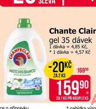 Chante Clair gel 35 dávek