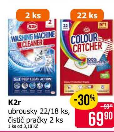 K2r ubrousky 22/18 ks