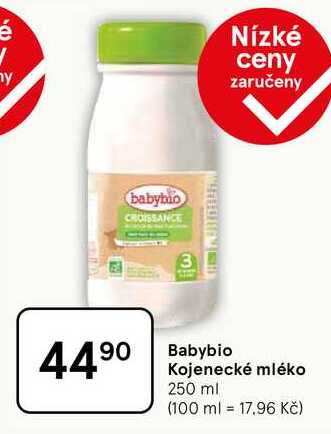 Babybio Kojenecké mléko, 250 ml