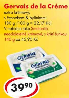 Gervais de la Créme, 180 g