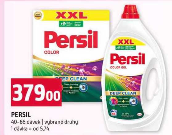 Persil 40-66 dávek