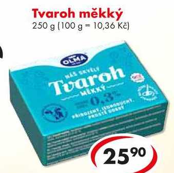 Tvaroh měkký, 250 g