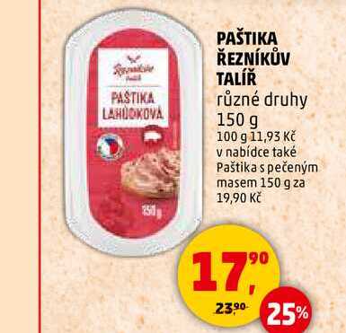 PAŠTIKA ŘEZNÍKŮV TALÍŘ, 150 g 
