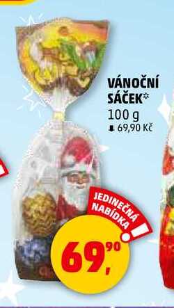 VÁNOČNÍ SÁČEK, 100 g