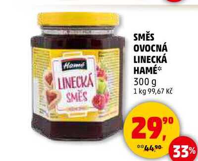 SMĚS OVOCNÁ LINECKÁ HAMÉ, 300 g 