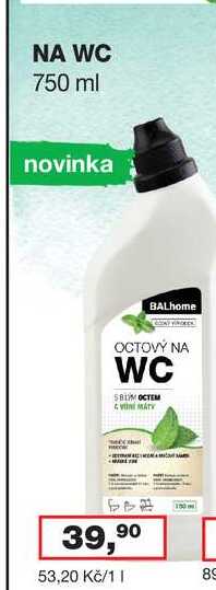 BALhome NA WC 750 ml novinka
