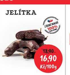 JELÍTKA Z ČESKÉ SKALICE 100% 100g
