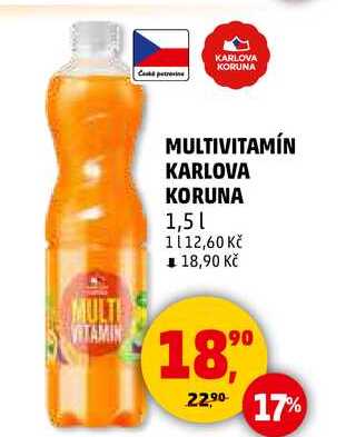 MULTIVITAMÍN KARLOVA KORUNA, 1,5 l