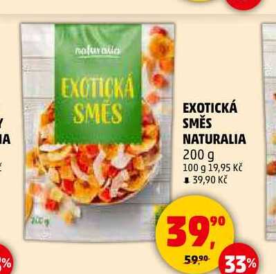 EXOTICKÁ SMĚS NATURALIA, 200 g