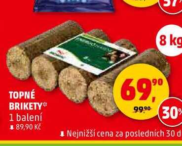 TOPNÉ BRIKETY, 1 balení 