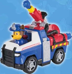 Paw Patrol Hasičské vozidlo s figurkou