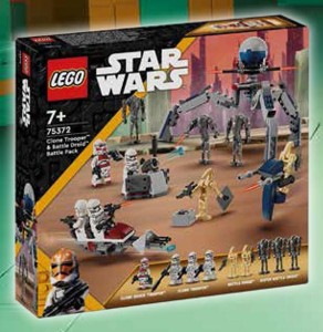 LEGO® Star Wars™ 75372 Bitevní balíček klonového vojáka a  bitevního droida