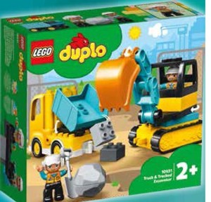 LEGO® DUPLO® 10931 Náklaďák pásový bagr