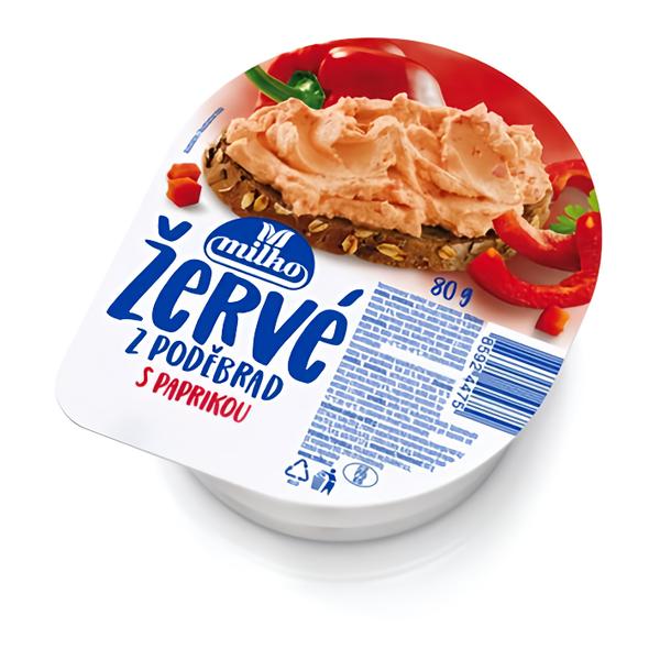 Milko Žervé s paprikou