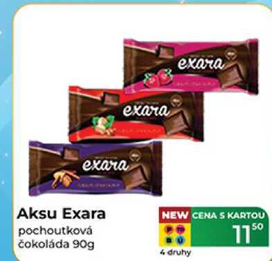 Aksu Exara pochoutková čokoláda 90g