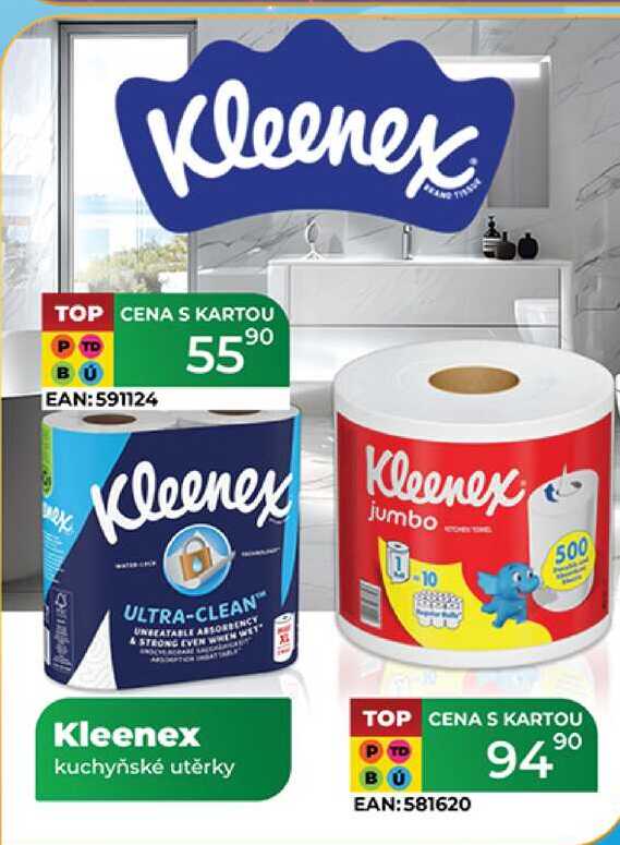 Kleenex kuchyňské utěrky