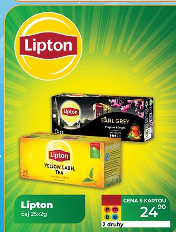 Lipton čaj 25x2g
