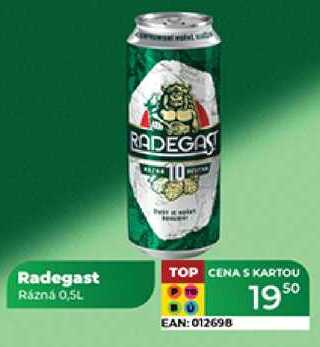 Radegast Rázná 0,5L
