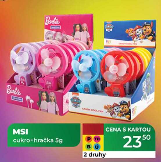 MSI cukro+hračka 5g