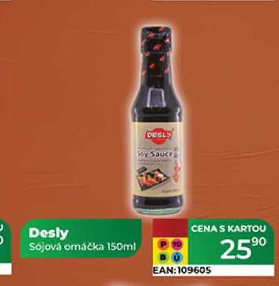 Desly Sójová omáčka 150ml 
