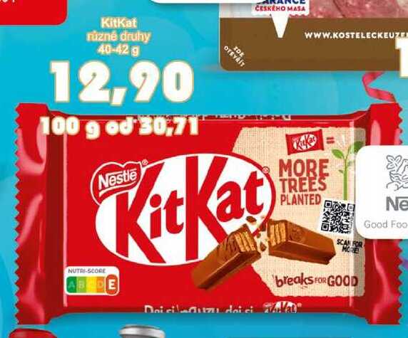 KitKat různé druhy 40-42 g