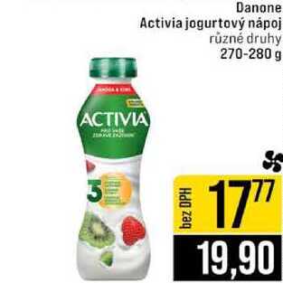 Danone Activia jogurtový nápoj 270-280 g
