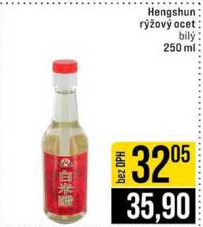 Hengshun rýžový ocet 250 ml