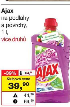 Ajax na podlahy a povrchy, 1l