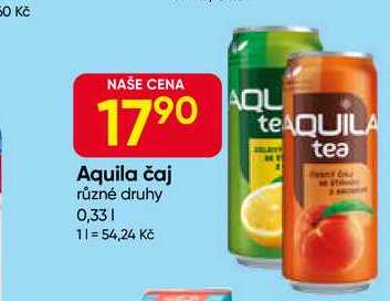Aquila Team 0,33l, plech vybrané druhy