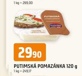 PUTIMSKÁ POMAZÁNKA 120 g