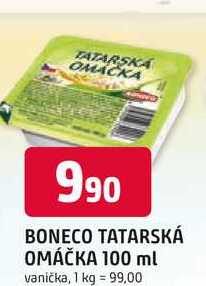 BONECO TATARSKÁ OMÁČKA 100 ml vanička
