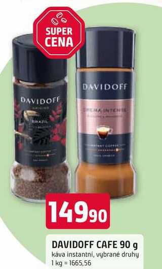 hDAVIDOFF CAFE 90 g