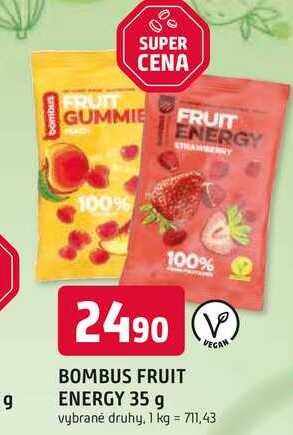 BOMBUS FRUIT ENERGY 35 g