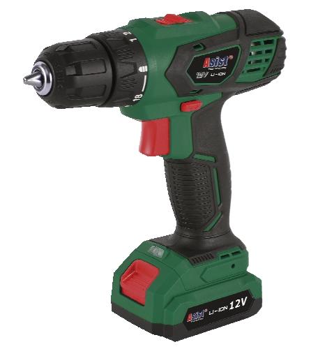 Aku vrtačka 12 V Li-lon, 1 KS