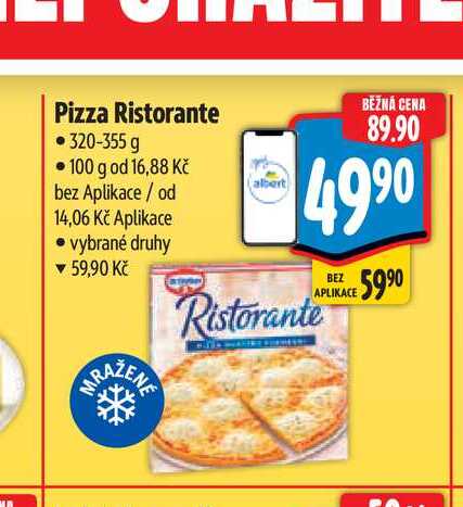 Pizza Ristorante  320-355 g
