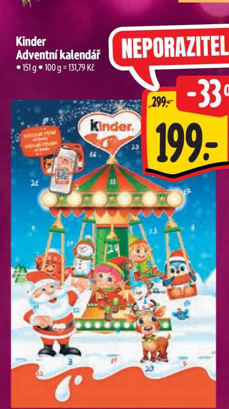 Kinder Friends Kalendář 151g