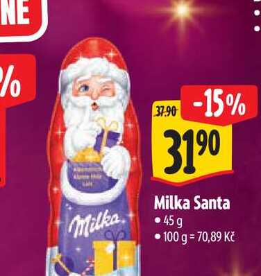 Milka Santa 45 g