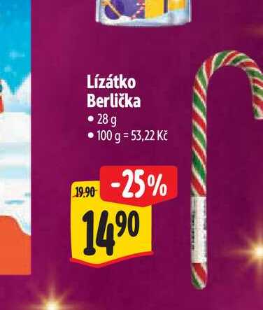 Lízátko Berlička 28 g