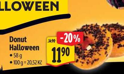 Donut Halloween 58g