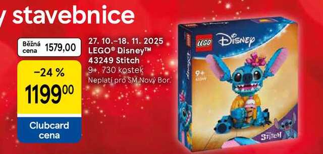 LEGO® Disney™ 43249 Stitch