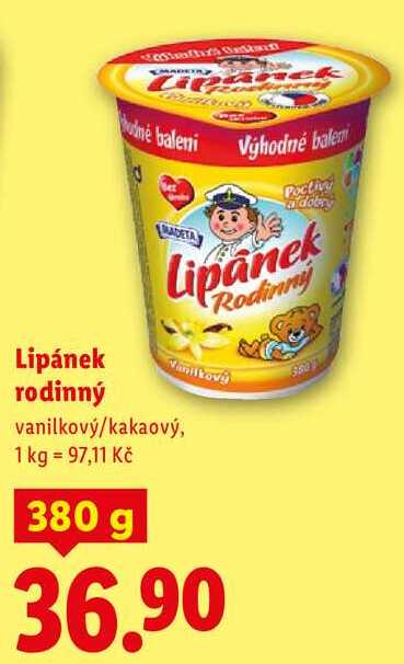 Lipánek rodinný, 380 g