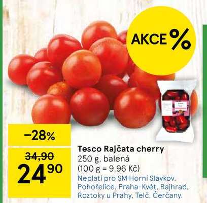 Tesco Rajčata cherry, 250 g, balená