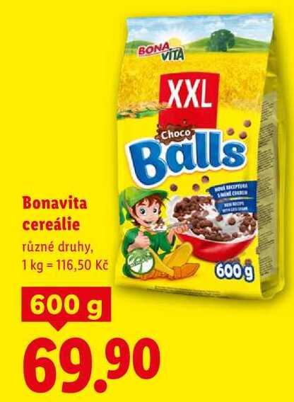 Bonavita cereálie, 600 g