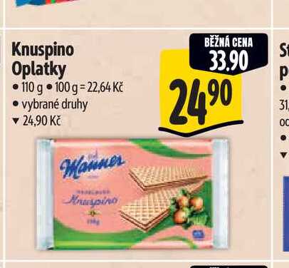 Knuspino Oplatky 110 g