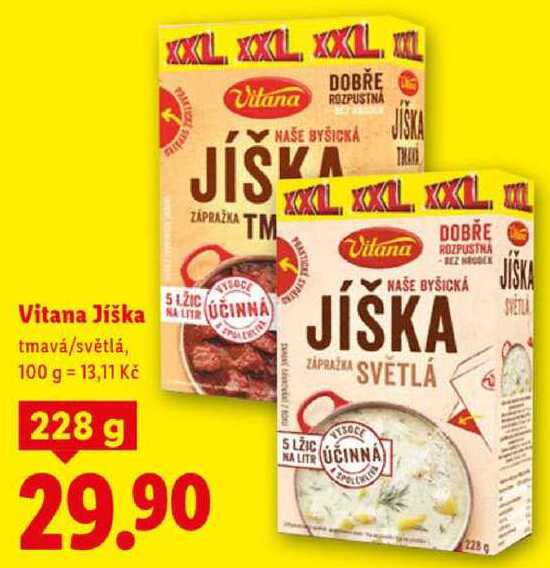Vitana Jíška, 228 g