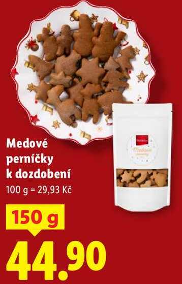 Medové perníčky k dozdobení, 150 g