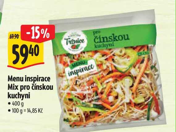 Menu inspirace Mix pro čínskou kuchyni  400 g