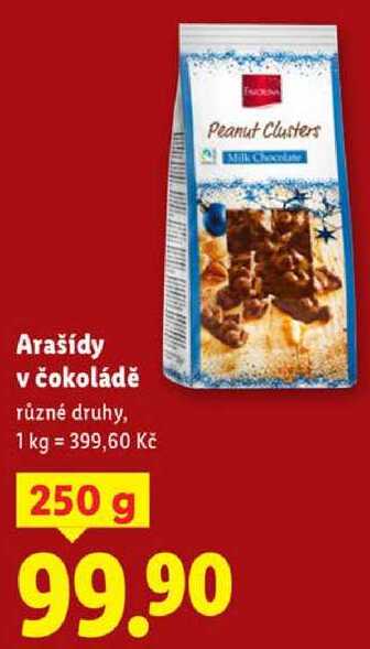 Arašídy v čokoládě, 250 g