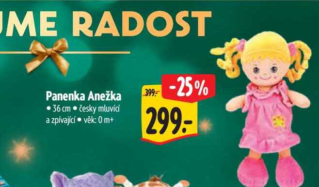 Panenka Anežka  36 cm