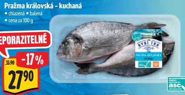 Pražma královská - kuchaná, cena za 100 g